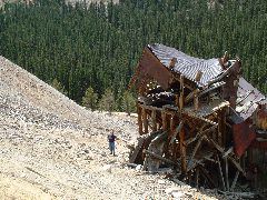 Abandoned silver mine