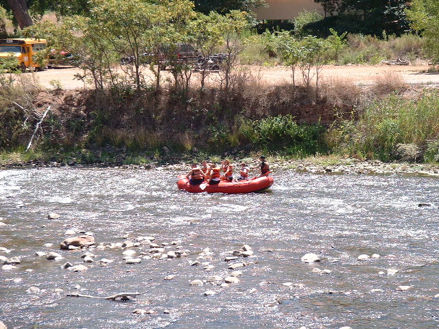 Rafters on the Arkansas